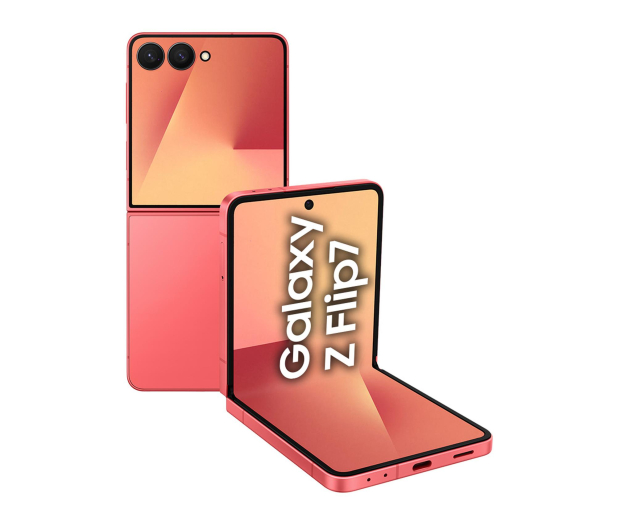 Samsung Galaxy Z Flip7 12/512GB Czerwony + Clear Case + Charger - 1347408 - zdjęcie 2